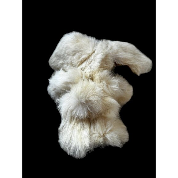 Bunny Rabbit COA Reclaimed Lapin White  Fur Rabbit “Beamer” by Christine Healey - Picture 8 of 10